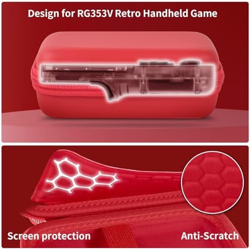 PAIYULE Travel Carrying Case for R36S RG353V RG353VS Handheld Game Console - Image 3