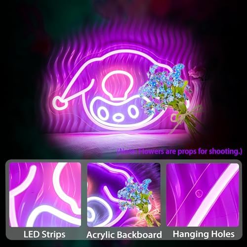 Neon Signs for Wall Decor, Cute Led Sign Neon Light up Signs - Image 6