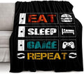 lirs Bedding Gaming Throw Blanket 80" x 60’’ Super Soft, Fleece, Gamer Gift for Couch Sofa for for Kids Boys Teens Video Game (MT-A08, 80’’x60) by lrisBedding