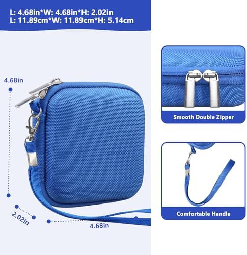Supmay Carrying Case for Anbernic RG Rotate, RG34XXSP, RG35XXSP, Blue - Image 3
