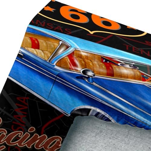 AILONEN Kids Racing Car Fitted Sheet Set for Boys, Teen Queen Size Colorful Vehicle Soft Bed Sheet Set, Speed Bedding, 3-Piece Black Cartoon Fitted Sheet + 2 Pillowcases - Image 6