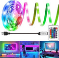 RGB LED Strip Lights 6.56Ft for 40-60in TV Backlight, with Remote by HOUHUI