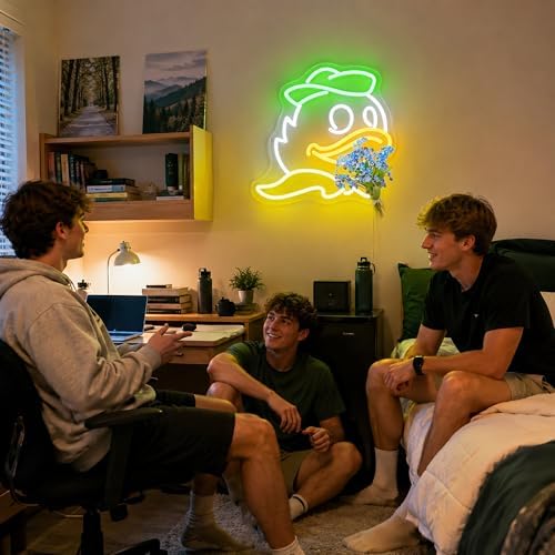 Duck Neon Signs for Wall Decor, Led Sign Neon Light up Signs - Image 2