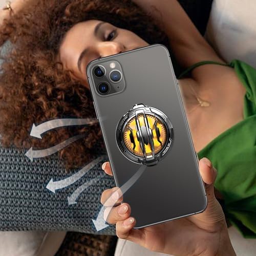Black Phone Cooling Fan – Magnetic with Fast Heat Dissipation | Portable Smartphone Cooler for gamings Video Calls Vlogging Live Broadcasting Outdoor Use Streaming Entertainment - Image 3