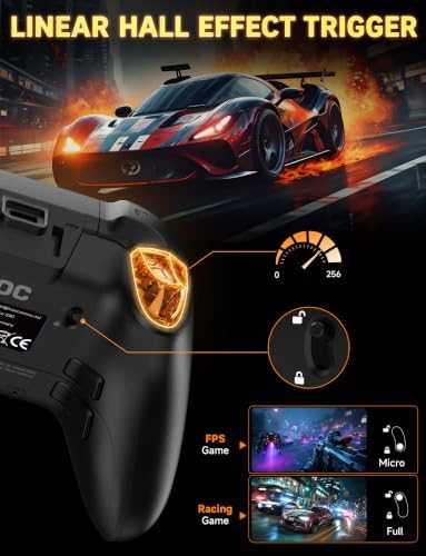 AOC PC Controller with Interactive Screen, Hall Effect Sticks & Triggers - Image 4