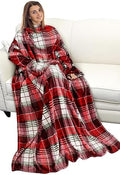 Catalonia Wearable Blanket with Sleeves for Women & Men, Fleece Wrap Throw by Catalonia