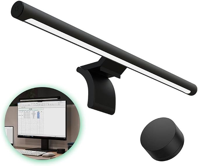 Xiaomi Mi Computer Monitor Light Bar - Wireless Control, Easy Installation, Extra Computer Lighting w/o Taking Desktop Space by Xiaomi