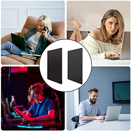 Metal Aluminum Mouse Pad, Office and Gaming Thin Hard Mouse Mat Double Sided Waterproof Fast and Accurate Control Mousepad for Laptop, Computer and PC,9.45 X 7.87 Inch,Black - Image 6