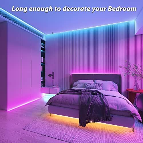 Ledagic Led Lights for Bedroom 32.8ft 300Leds Music Sync Led Strip Lights - Image 5