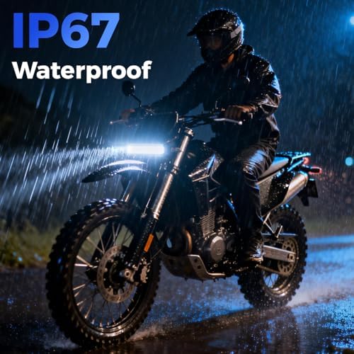 6 Inch Led Light Bar Spot Beam Aluminum 6000K White 18W Waterproof, 1 Pack - Image 3