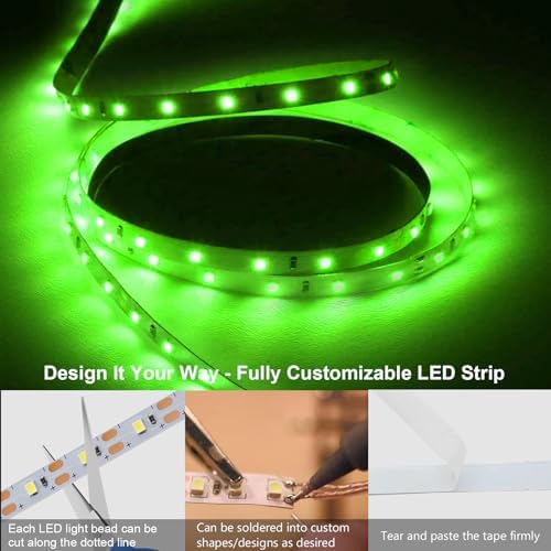 echosari Strip Lights USB 9.8Ft 180 LED Strip Lights Cuttable Each 2835 SMD - Image 4