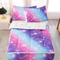 A Nice Night Zipper Bedding, Blue Purple Rainbow Galaxy, Twin Size by ANICENIGHT