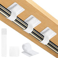 Cable Management Under Desk Detachable Cable Straps, White, 20 Pack by Znben