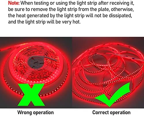 USB Red 620-625nm LED Strip 5V USB Powered 13.12ft/4M(2pcs x 6.6ft) - Image 6