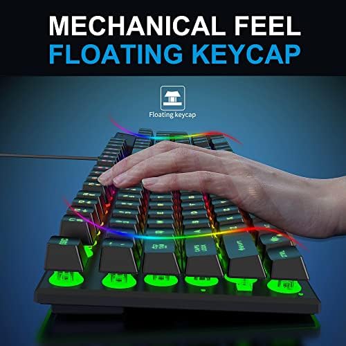 DGG Gaming Keyboard and Mouse, Headphones, Mouse pad Combo for PC Gamers - Image 2