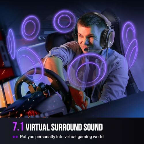 FIFINE H9 Wired Gaming Headset with Microphone, 3.5mm and USB Connectivity - Image 5