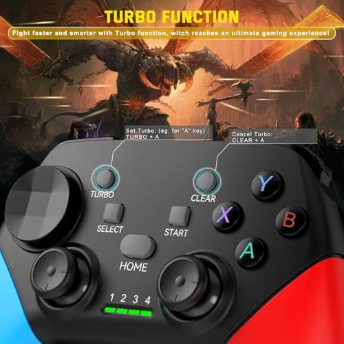 Joso Wireless Mobile Gaming Controller for iPhone, Android, iPad, Tablet, PC, Phone Controller with Phone Clip Supports Cloud Game, COD Mobile, Genshin Immpact, Remote Player Gamepad - Image 4