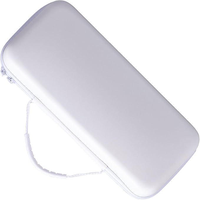 Portable Travel Daily Carry Case for MSI Claw A1M 7" 2024 Hard Sleeve Shell Cover Handheld Game Console Skin Protective Storage Bag with Non-Slip,Anti-Collision,Shockproof (White) - Image 5