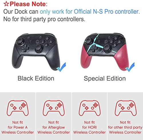 FASTSNAIL Switch Controller Charger for Nintendo Switch/OLED for JoyCons - Image 2
