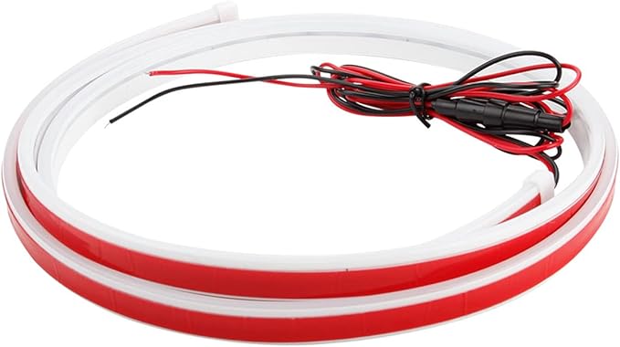 Car LED Hood Light Strip for Cars, SUVs, Trucks, Pink, 70 Inch - Image 2