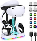 FASTSNAIL RGB Charging Stand & Storage Station for PS VR2 - Light White by FASTSNAIL