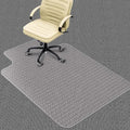 PHOUZIN Office Chair Mat for Carpet, Heavy Duty Desk Chair Mat 36" x48“ | with Lip Under Desk Protector Floors Mat, Clear Computer Chair Mat, Easy Glide for Low/Flat Pile - Home, Office & Gaming by PHOUZIN