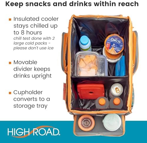 High Road Front Seat Organizer with Tray and Cup Holders - Image 6