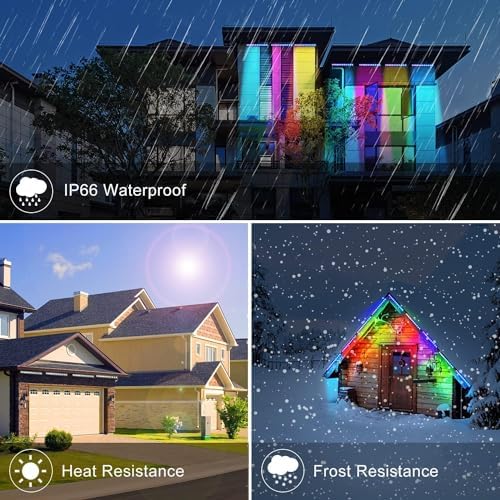 MEIKEE RGB Wall Washer Lights 42W RGBCW Smart APP LED Light Bar - Image 6