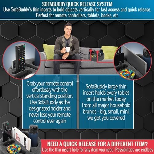 Convenient Couch Cup Holder & Caddy, Perfect Couch Accessory - Image 6