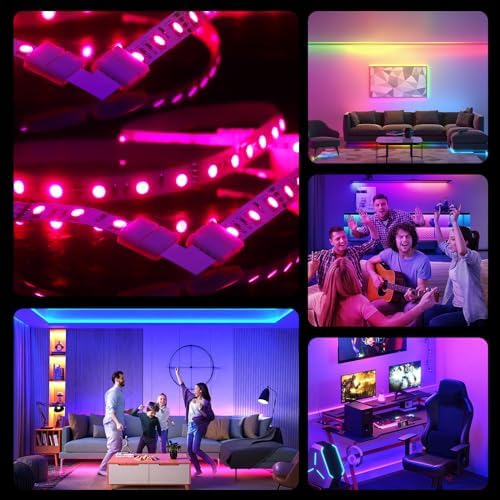 10Packs 4-Pin L Shape RGB LED Light Strip Connectors 10mm Unwired Gapless Solderless Adapter Terminal Extension - Image 6