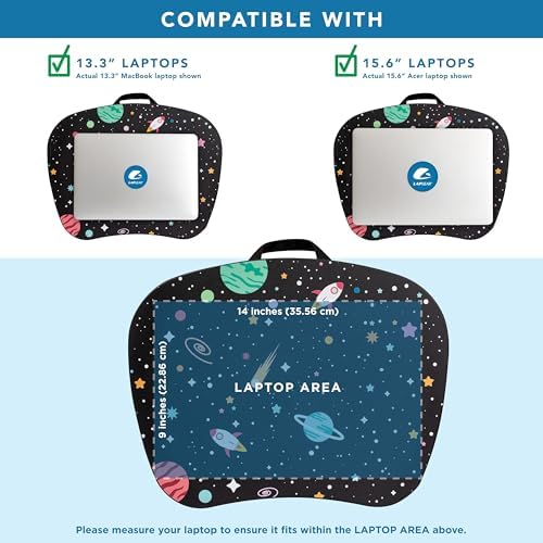 LAPGEAR MyStyle Lap Desk – Space Odyssey, Fits 15.6” Laptops - Image 3