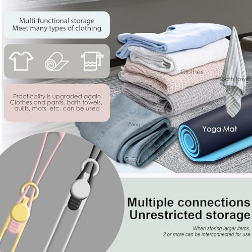 30Pcs Silicone Cable Ties, Cord Organizer Cable Management - Image 4