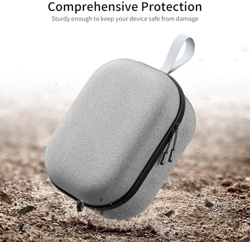 annapro B1 Case for Apple Vision Pro, Full Protection Hard Case Compatible with Vision Pro Accessories, Carrying Case Suitable for Travel and Home Storage, Grey - Image 5