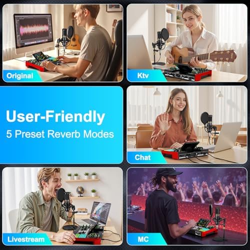 TENLAMP G10 Creator Podcast Equipment Bundle with Microphone - Image 4