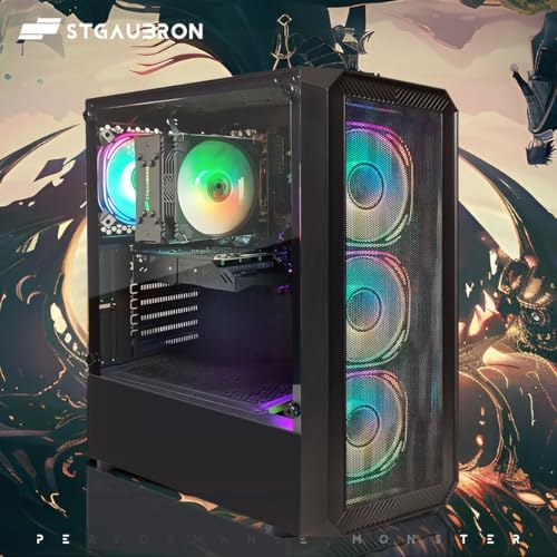 STGAubron Gaming PC Desktop,Core i5-13400F,RTX 3050 6G,16G DDR4,512G SSD - Image 4