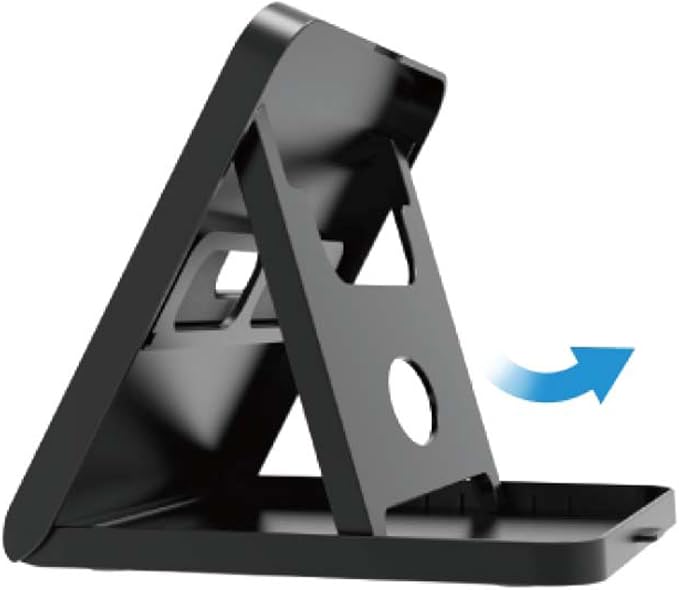 Portable Foldable Stand with Adjustable Angles & Cooling Designs Multiple Angles Gaming Stand for Console 2 Small ABS Console Accessory - Image 6