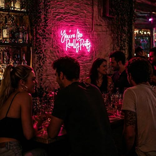 You're Like Really Pretty Neon Sign for Wall Decor, LED Signs Light - Image 6