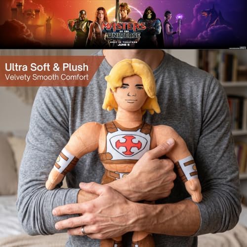 Masters of The Universe Cuddle Pillow Plush, Master of Hugs, Kids Bedding Super Soft Plush Pillow, (Officially Licensed Product) by Franco - Image 4