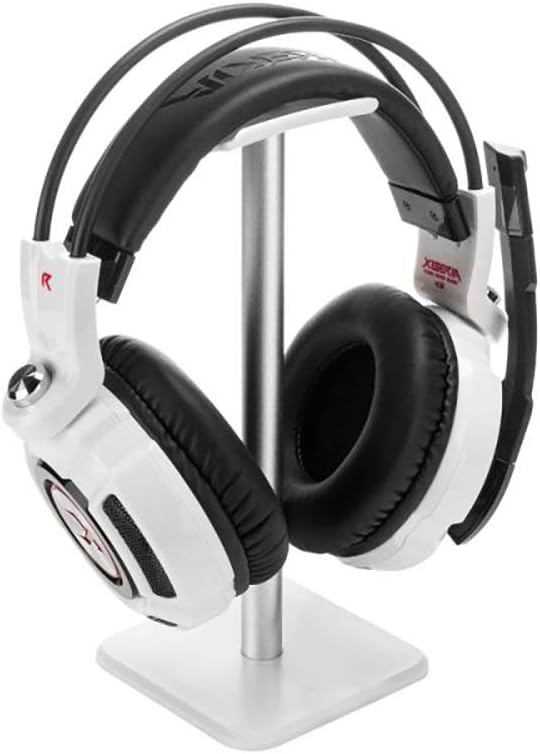 Headphone Stand Hanger, Universal Aluminum Metal Holder for AirPods Max,HyperX Cloud II,Xbox One,Turtle Beach,Sennheiser,Sony,Bose,Beats PC Gaming Headset Display&Wireless Headphones | Aluminum Supporting Bar Flexible Headrest ABS Solid Base for AirPod... by OneCut