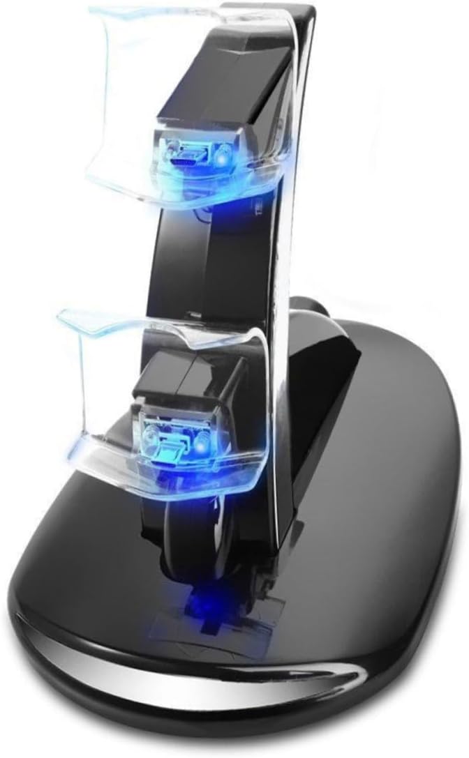 Controller Charger Charging Station Dual USB Charging Dock for Pro Slim Controllers with Led Indicator for Gamepad Storage - Image 8