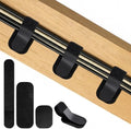 Under Desk Cable Management, Self-Adhesive Hook and Loop Straps, Adjustable Reusable Wire Organizer for Home Office Essentials (20 Pairs) by Unknown