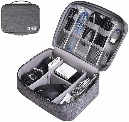 Referee Headset Organizer Bag, Fit 4 Pack V4/V6/FBIM Electronics Accessories Carrying Case for Referee Communication System for Cable Charger Volleyball Soccer Ref Officials - Image 3