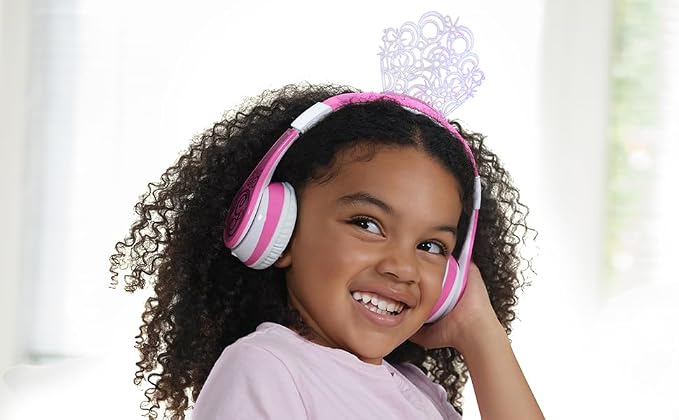 Wicked Glinda Bluetooth Headphones for Kids, Wireless Headphones for School, Home or Travel - Image 4