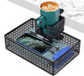 Under Desk Drawer, Clamp on Desk Organizer Cup Holder Hanging Desk Storage by Aurynns
