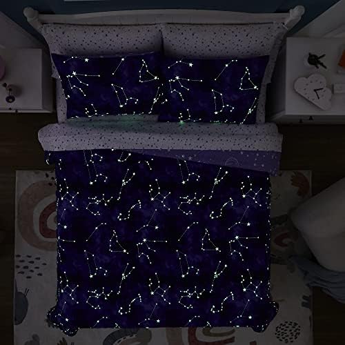 Full Size Comforter Sets for Boys - 7 Pieces Galaxy Full Bedding Sets - Image 4