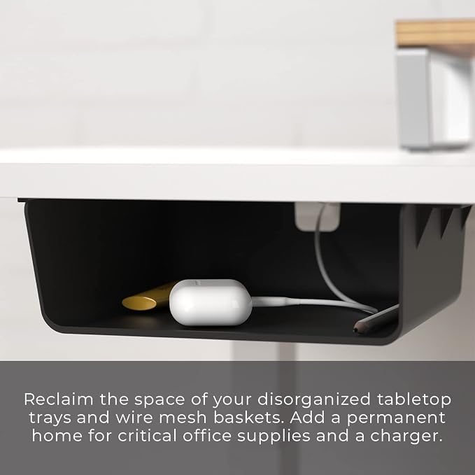 HumanCentric Under Desk Storage Shelf, Drawer Organizer For office & more - Image 6