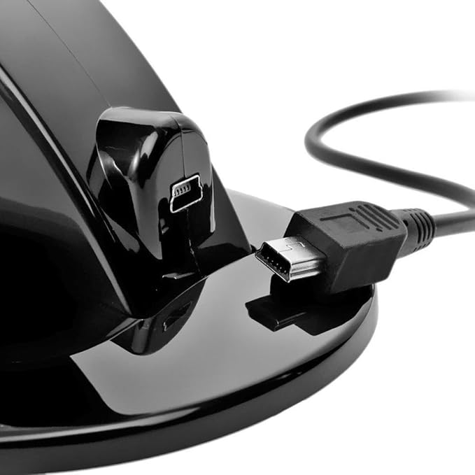 Controller Charger Charging Station Dual USB Charging Dock for Pro Slim Controllers with Led Indicator for Gamepad Storage - Image 5