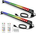 2Pack 48'' RGB Wall Washer Lights 72W 120V IP67 Waterproof Plug-in by nanzgecc