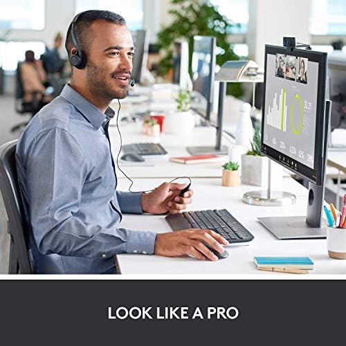 Logitech C920x HD Pro + Logitech for Creators Litra Glow - The Perfect Solution for Great on-Camera Looks - Image 7