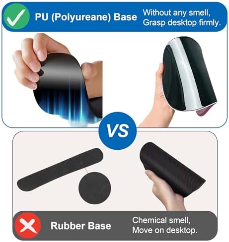 Mouse Pad with Keyboard Wrist Rest,Ergonomic Mousepad Support Set - Image 5